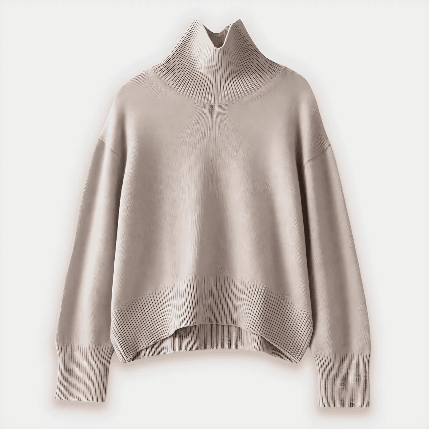 Donna - Maglione girocollo in cashmere - Stile accogliente