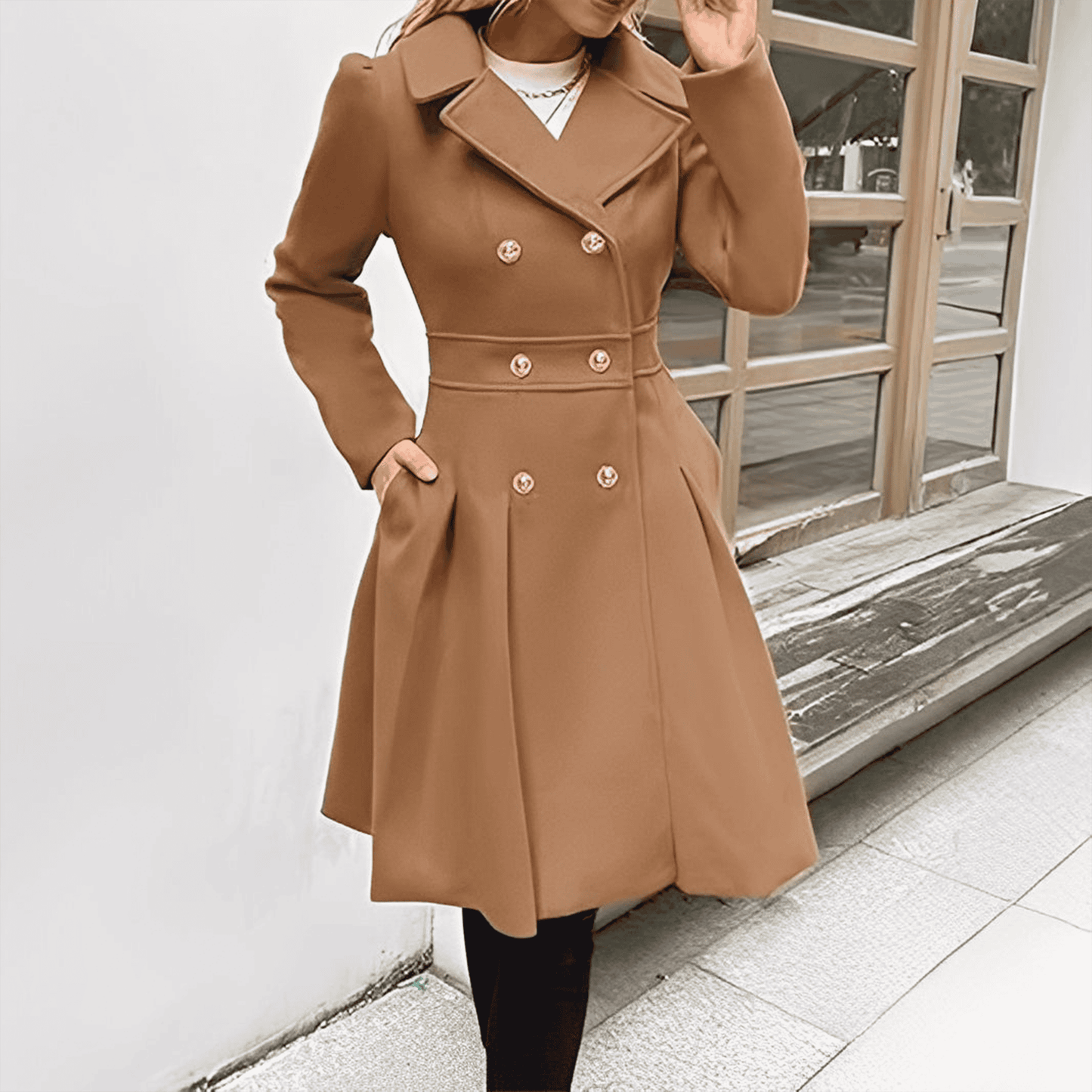 Donna - Trench - Taglio sartoriale