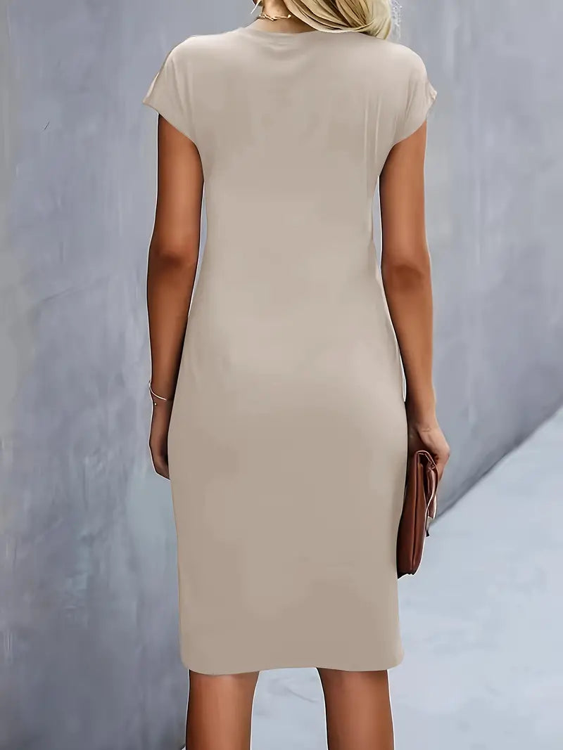 Abito Midi A-line da Donna – Adatto per Diverse Occasions, Casual e Lavoro