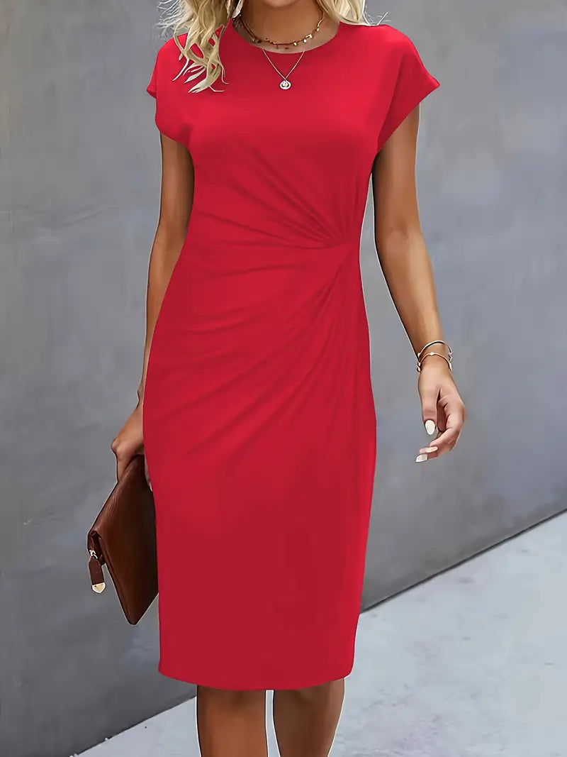Abito Midi A-line da Donna – Adatto per Diverse Occasions, Casual e Lavoro