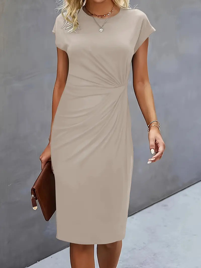 Abito Midi A-line da Donna – Adatto per Diverse Occasions, Casual e Lavoro