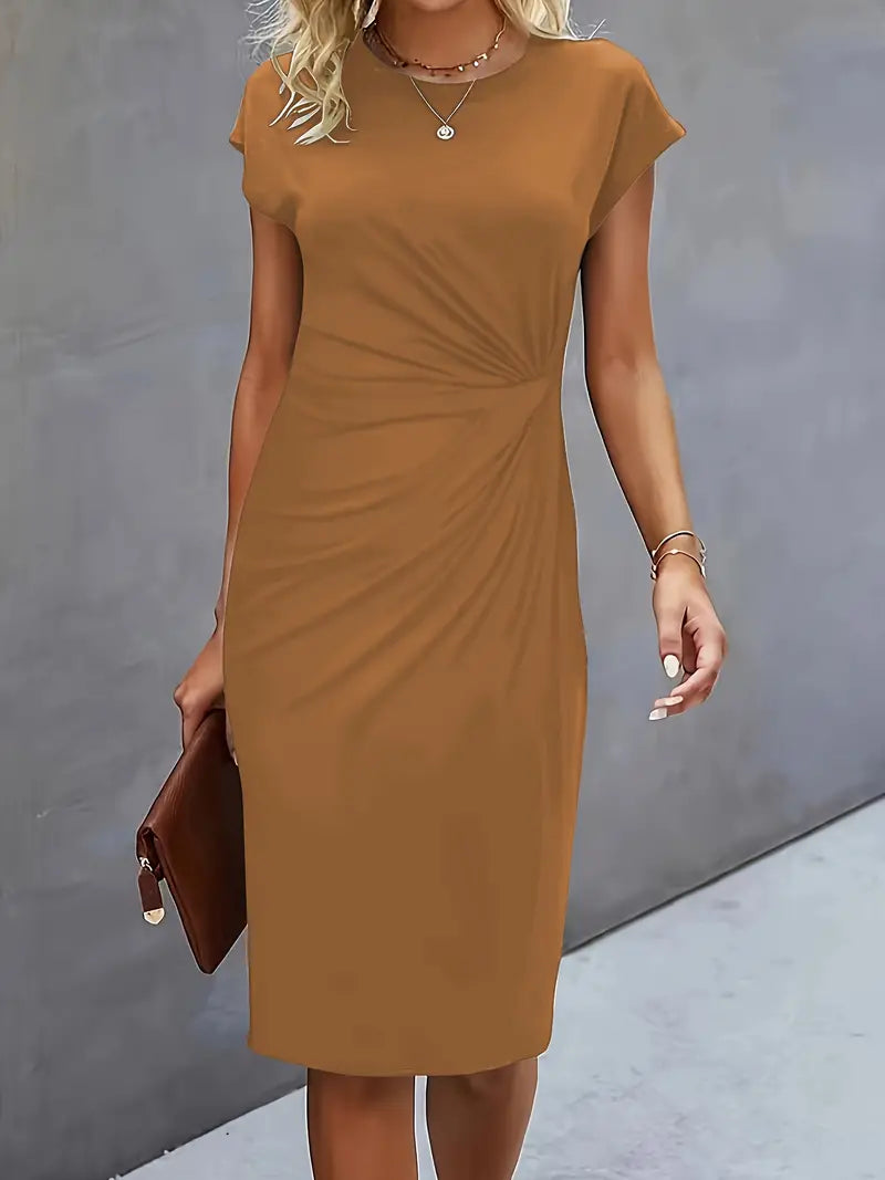 Abito Midi A-line da Donna – Adatto per Diverse Occasions, Casual e Lavoro