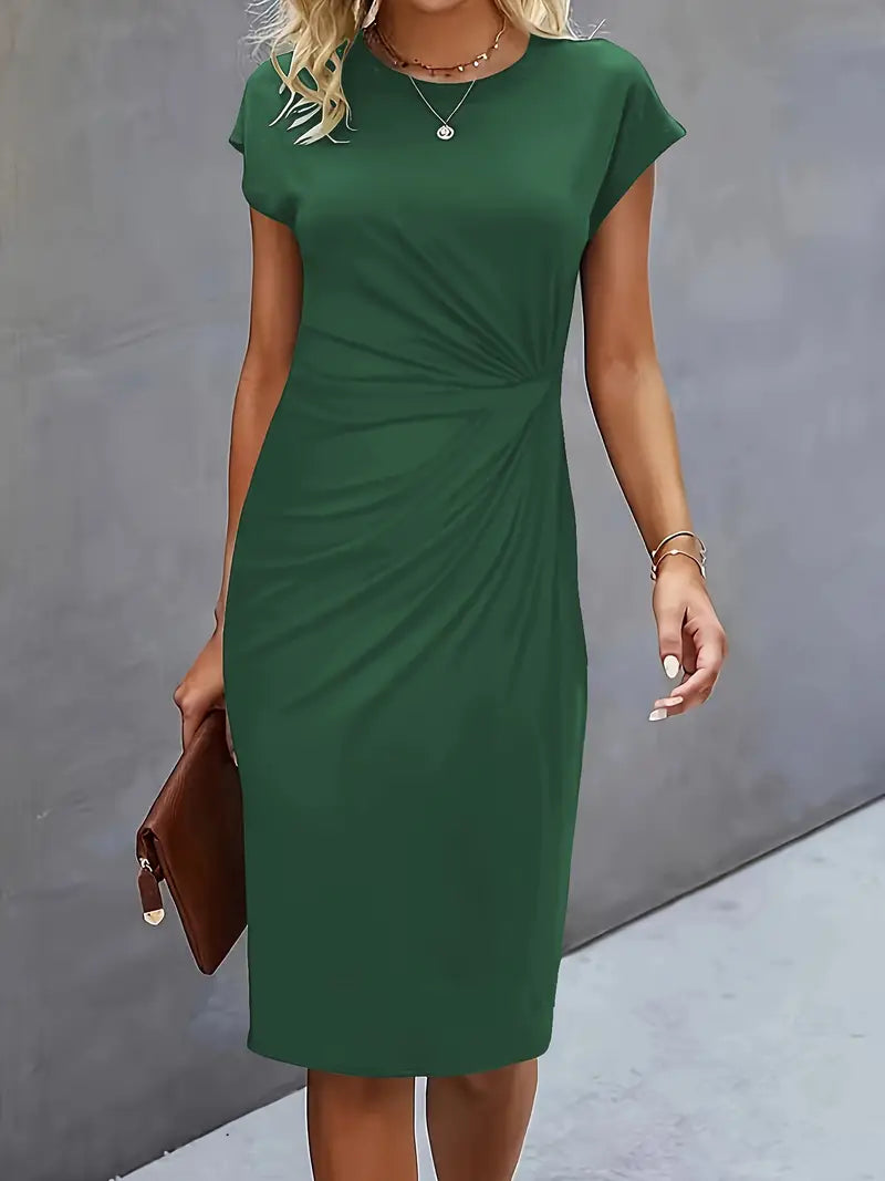 Abito Midi A-line da Donna – Adatto per Diverse Occasions, Casual e Lavoro