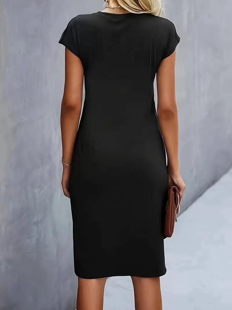 Abito Midi A-line da Donna – Adatto per Diverse Occasions, Casual e Lavoro