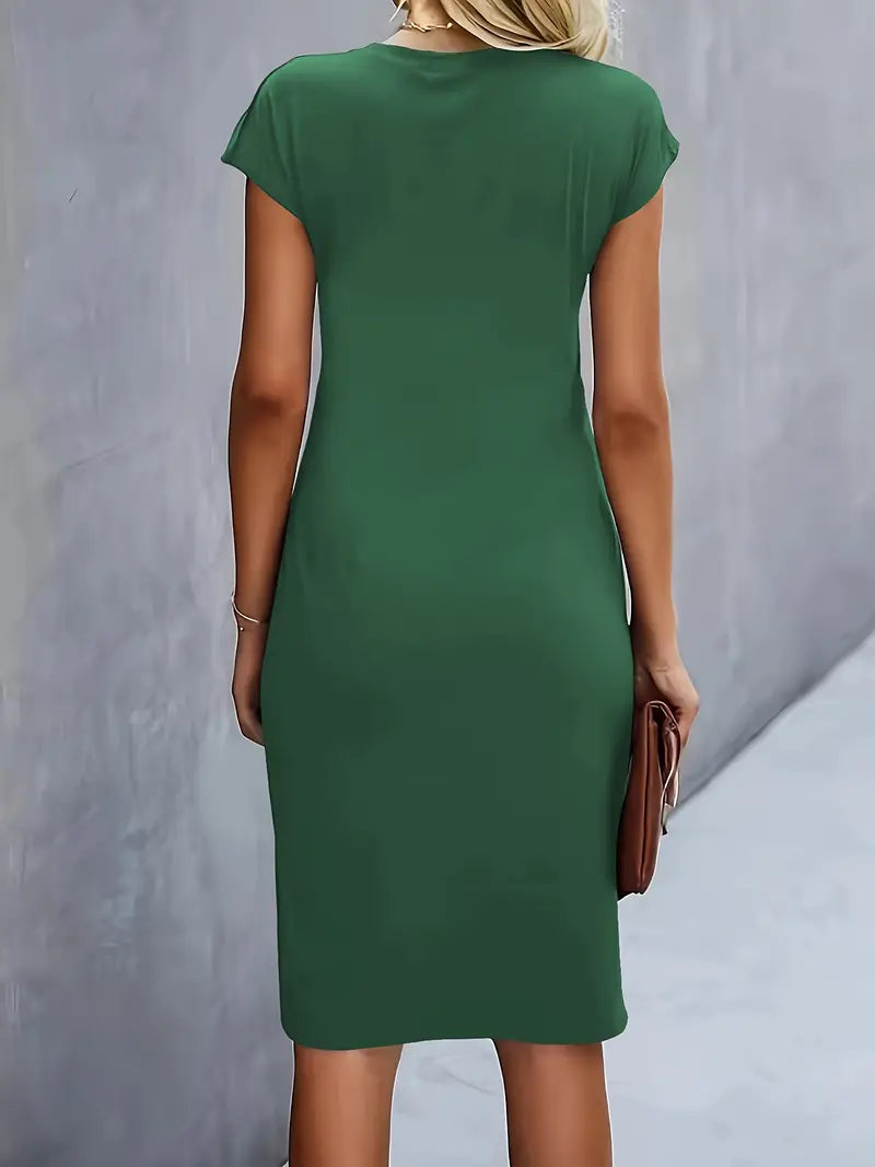 Abito Midi A-line da Donna – Adatto per Diverse Occasions, Casual e Lavoro