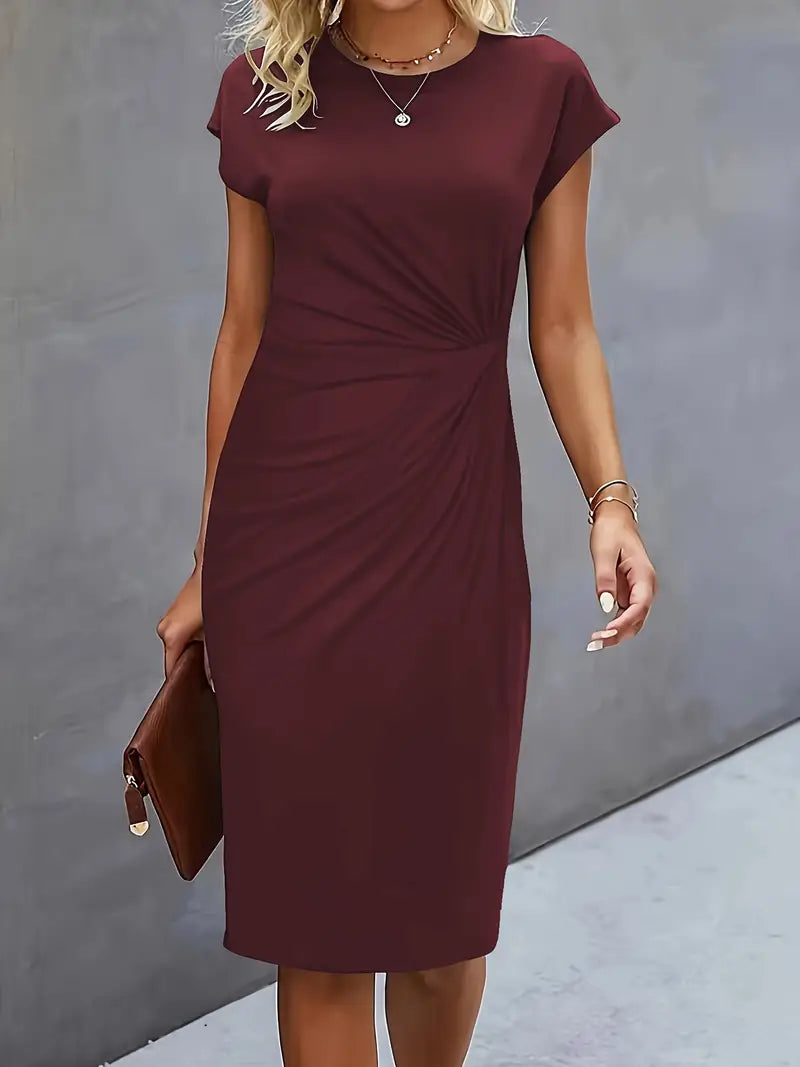 Abito Midi A-line da Donna – Adatto per Diverse Occasions, Casual e Lavoro