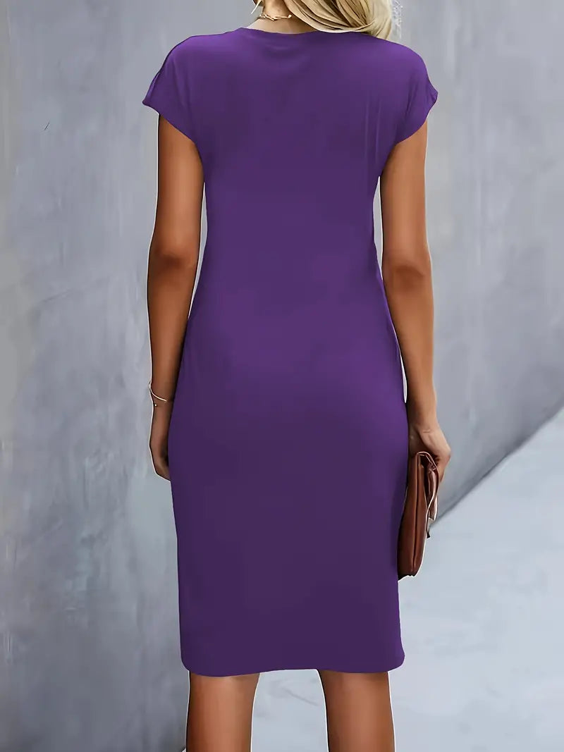 Abito Midi A-line da Donna – Adatto per Diverse Occasions, Casual e Lavoro