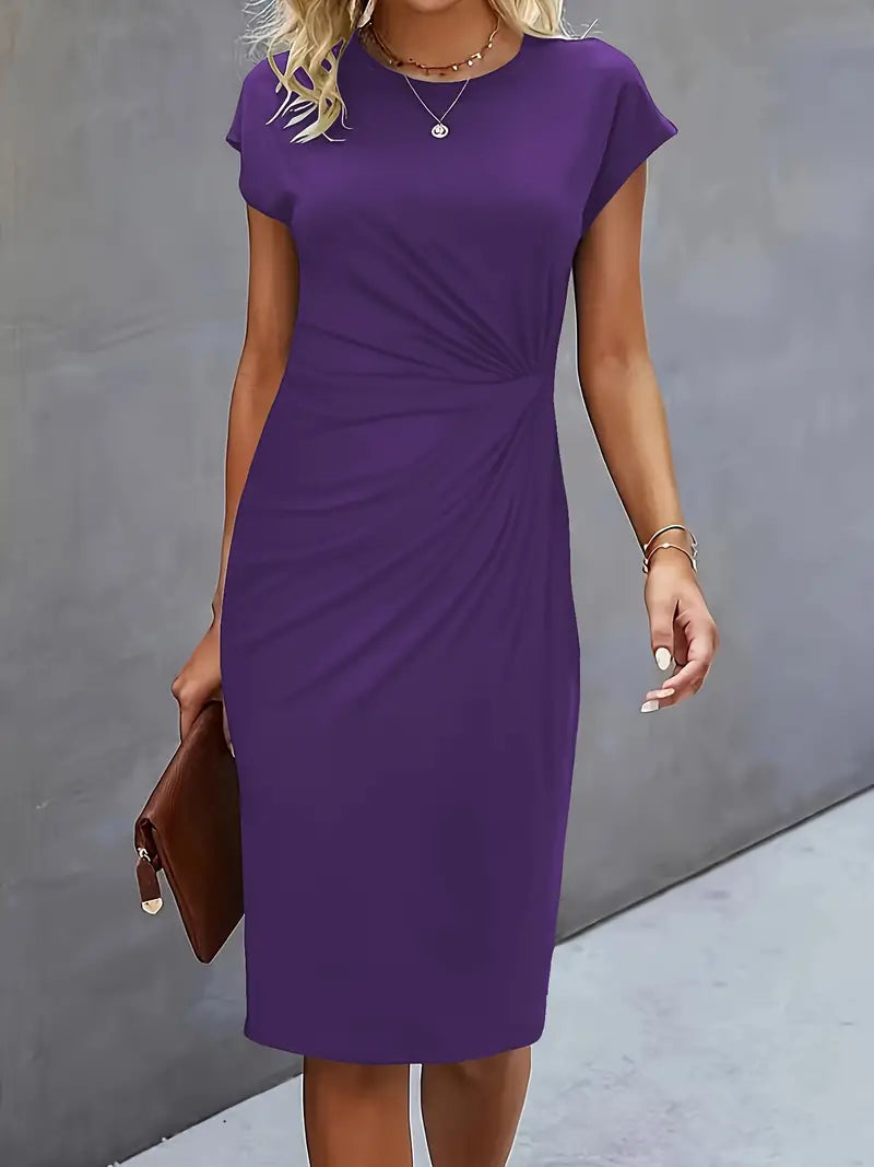 Abito Midi A-line da Donna – Adatto per Diverse Occasions, Casual e Lavoro