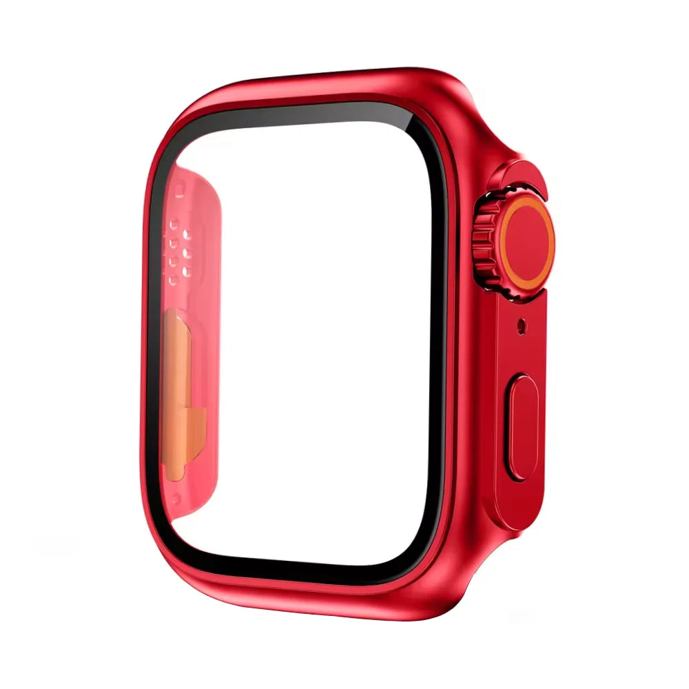 Custodia Protettiva per Apple Watch Stile Ultra - Design Trasparente