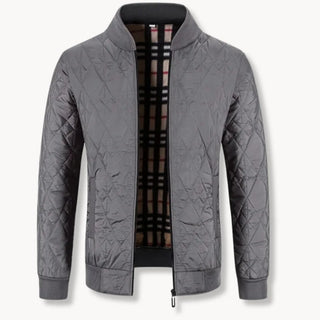Giacca da Uomo Trapuntata – Con Zip, Adatta per Autunno e Inverno