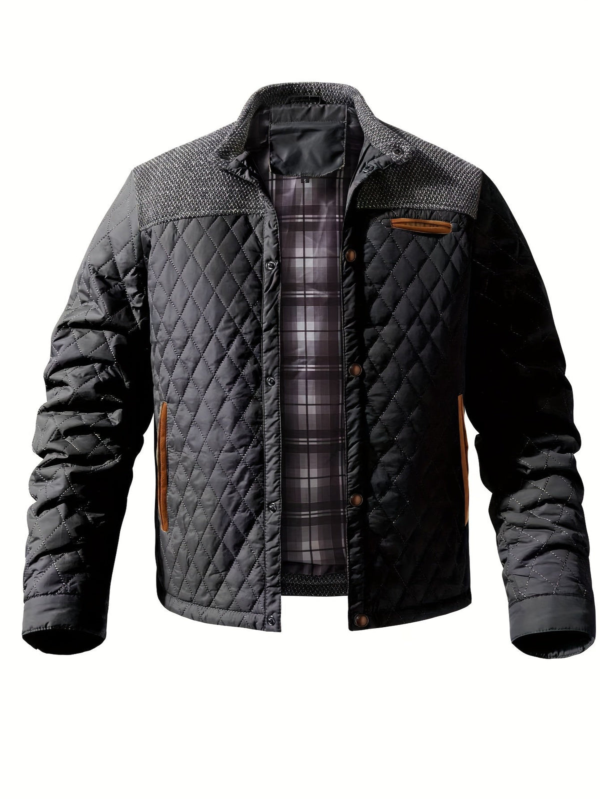 Gideon | Quilted Stand-Collar Jacket 6