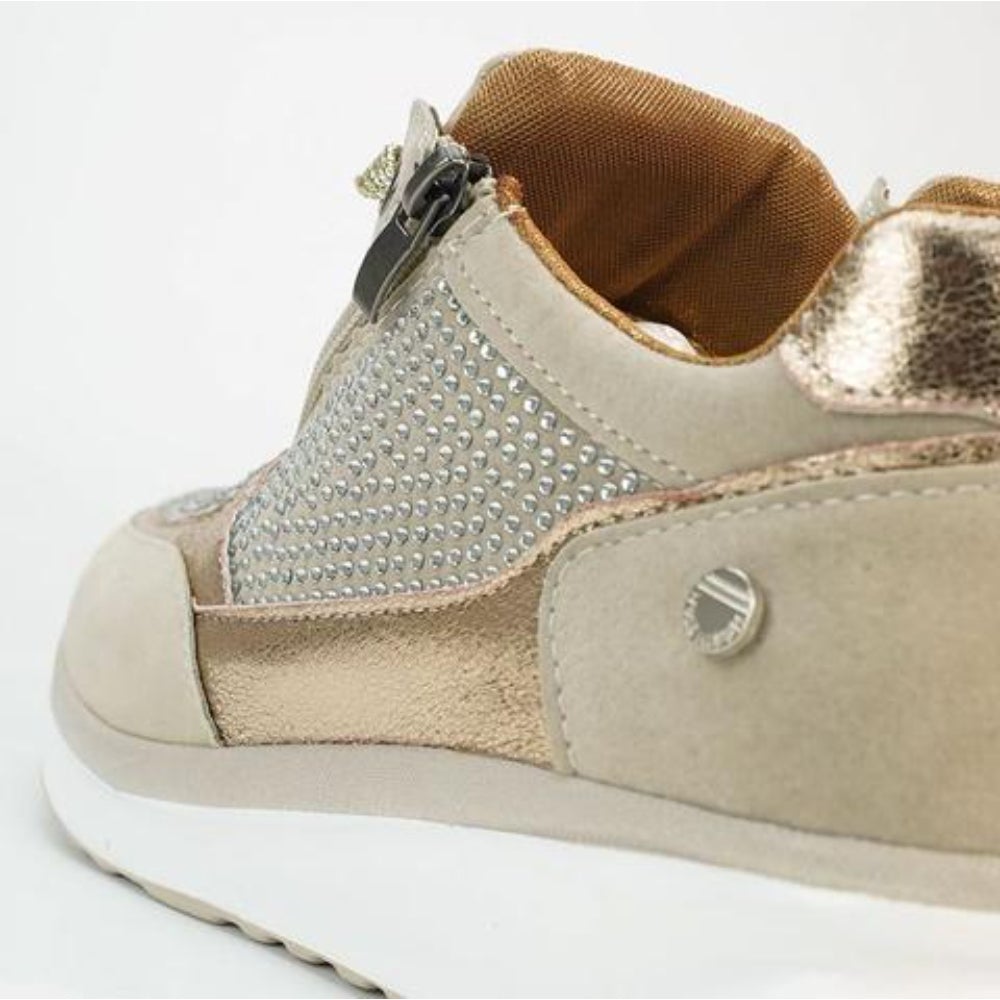 Mocassini da Donna con Soletta Confortevole – Adatti per l'Uso Quotidiano, Con Cerniera e Vita Elastico