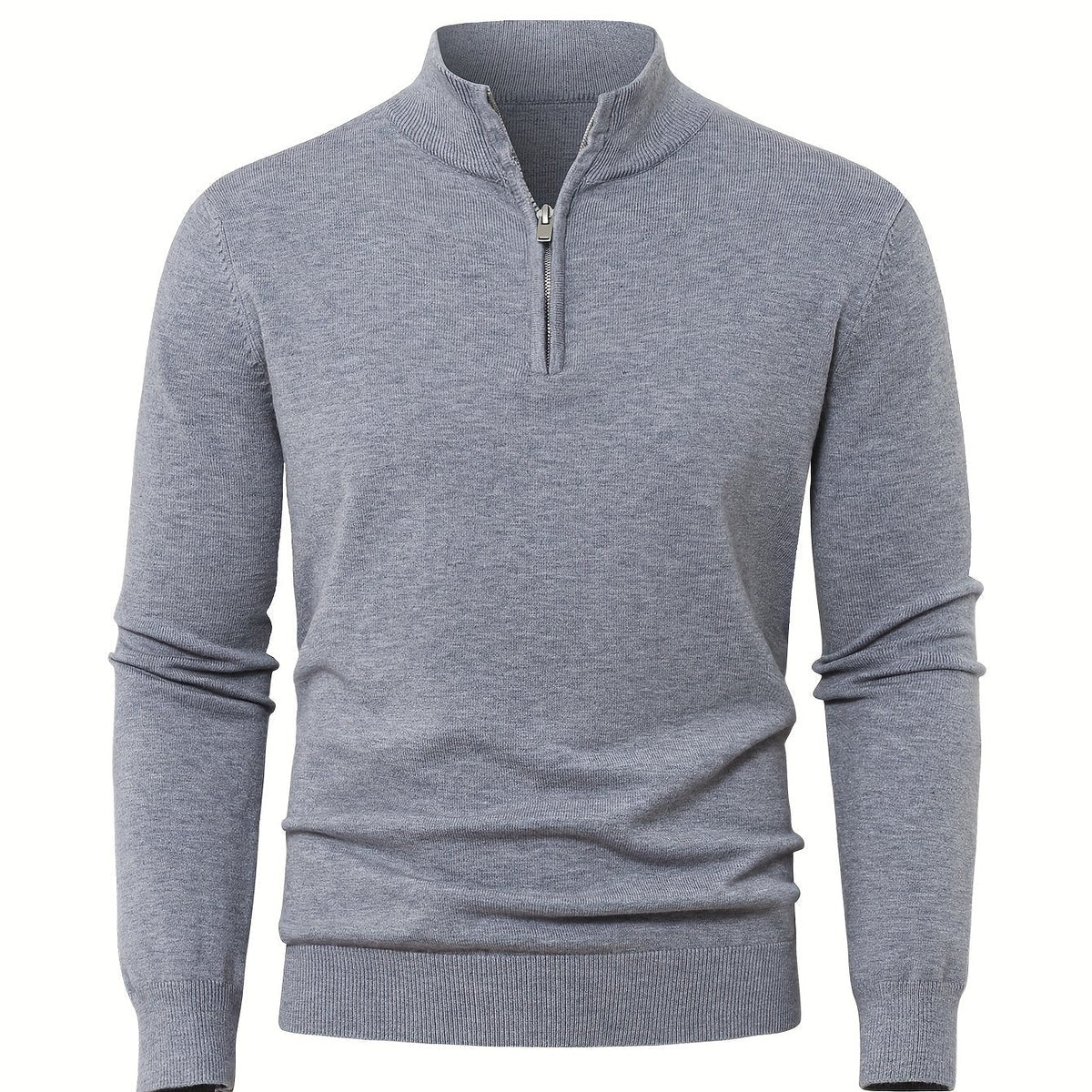 LAURENT MONACO | MEN'S ZIP-NECK SWEATER 12
