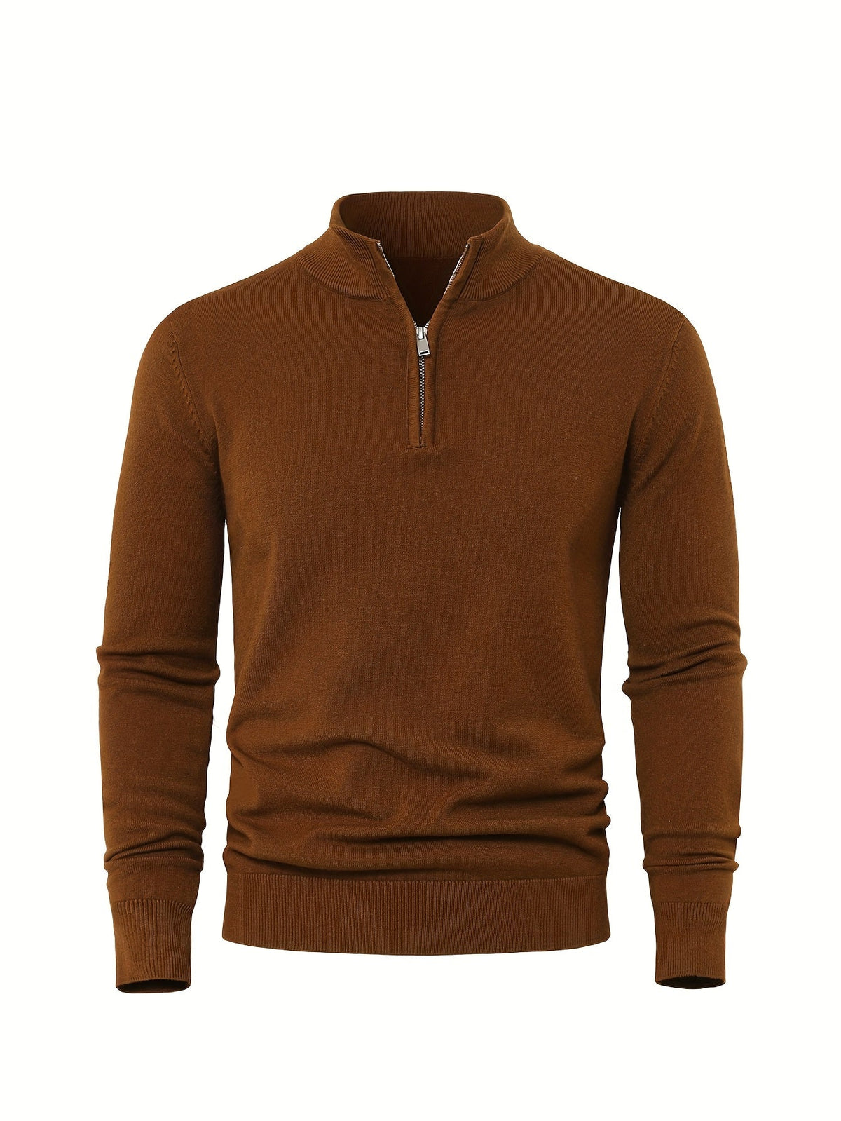 LAURENT MONACO | MEN'S ZIP-NECK SWEATER 4