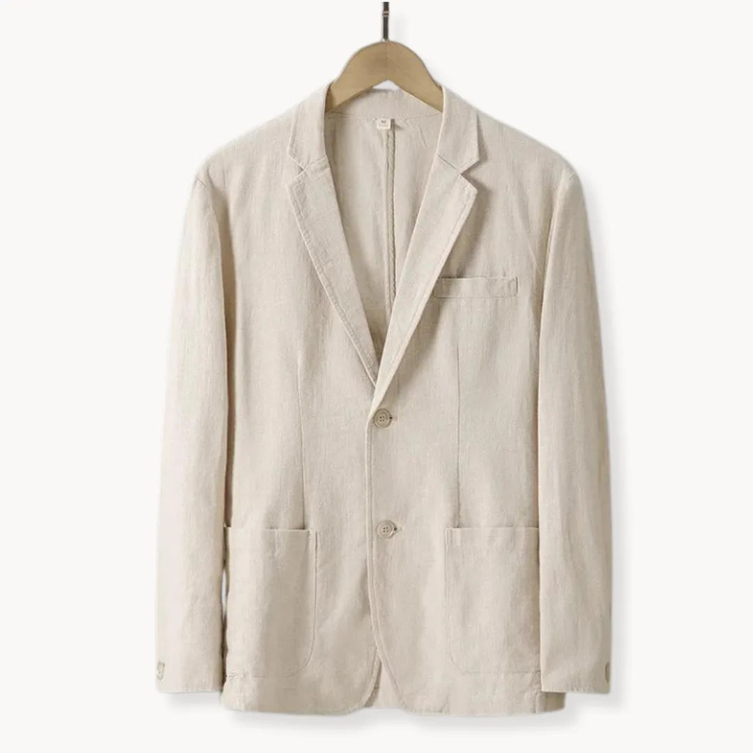 Blazer Femminile Sottile – Con Colletto Revers e Tasche Frontali, Adatto per Lavoro e Uso Casual