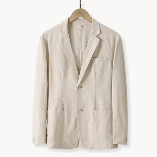 Blazer Femminile Sottile – Con Colletto Revers e Tasche Frontali, Adatto per Lavoro e Uso Casual