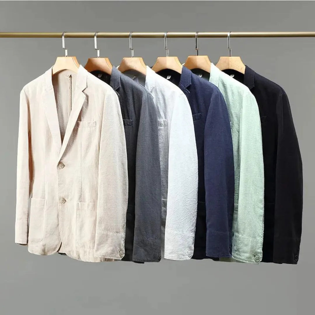 Blazer Femminile Sottile – Con Colletto Revers e Tasche Frontali, Adatto per Lavoro e Uso Casual