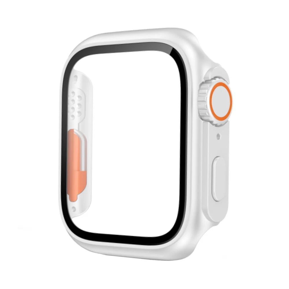 Custodia Protettiva per Apple Watch Stile Ultra - Design Trasparente