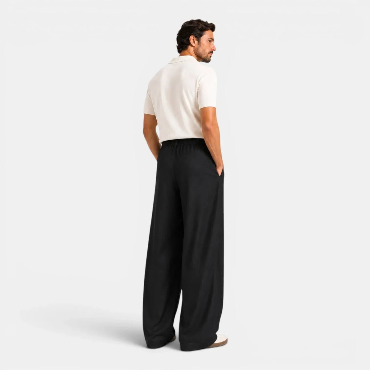 Pantalons met brede pijpen