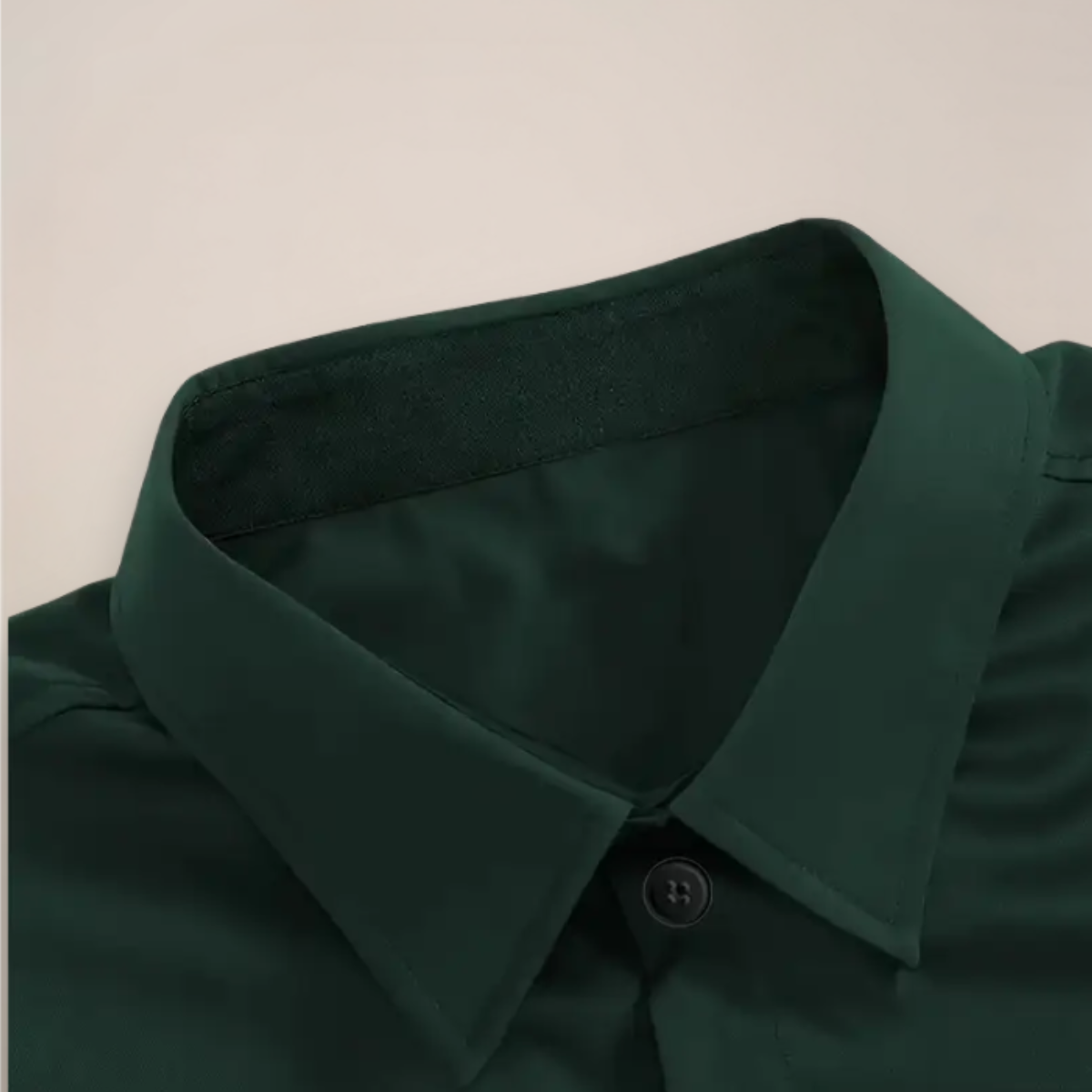 Camicia Uomo Slim Fit con Bottoni - Collo a Punta per Ufficio e Tempo Libero