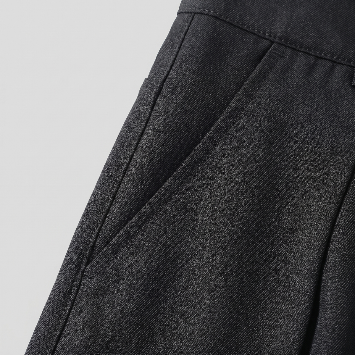 Pantaloni Uomo Sartoriali a Gamba Ampia con Pince