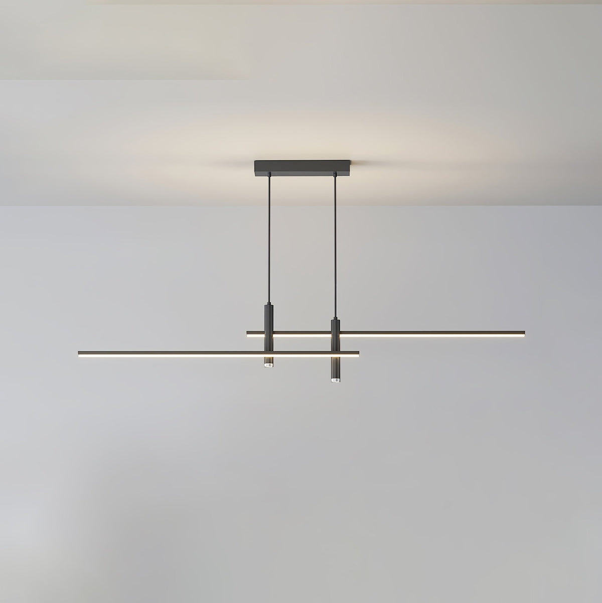 Minimalist Pendant Light Metal Adjustable Dimmable Warm 0