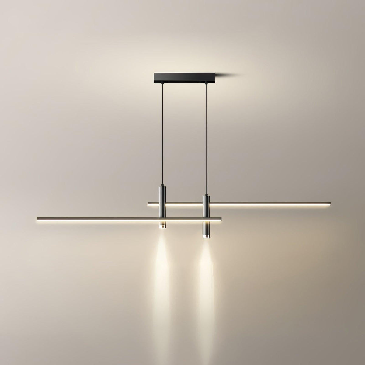 Minimalist Pendant Light Metal Adjustable Dimmable Warm 11