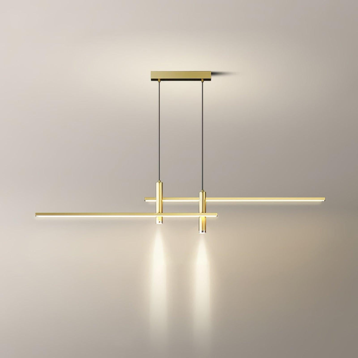 Minimalist Pendant Light Metal Adjustable Dimmable Warm 9