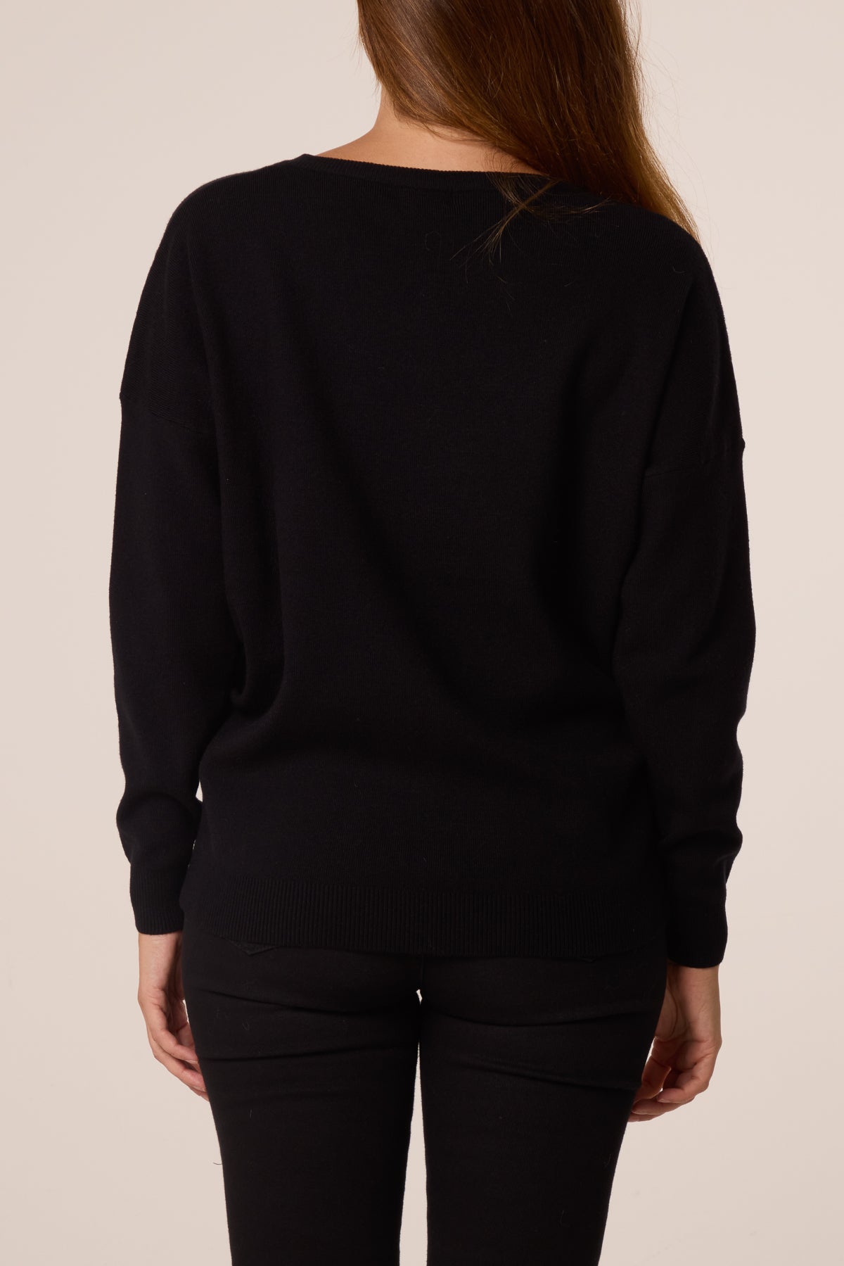 Maglia Donna Natalizia con Paillettes, Palline e Fiocchi di Neve