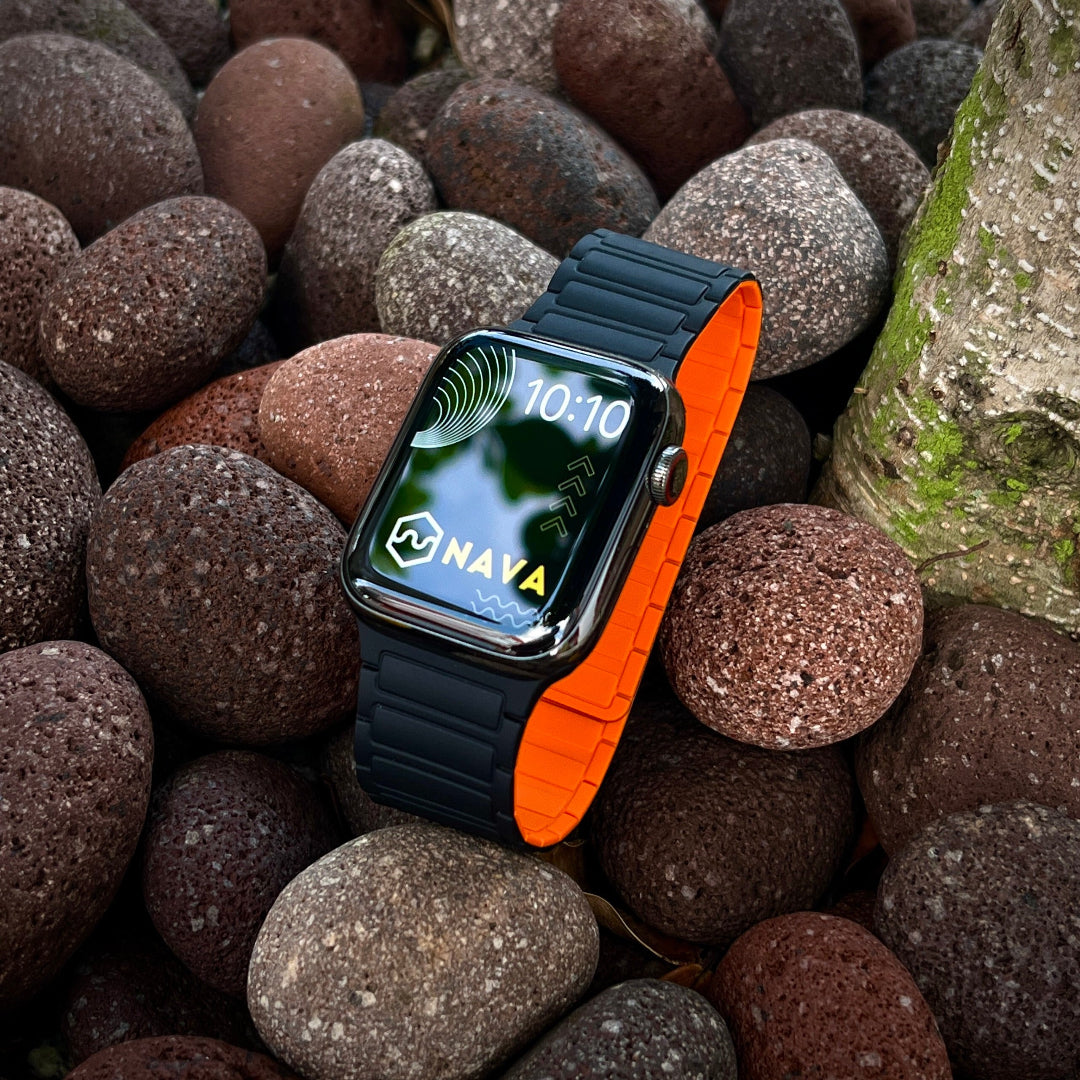 Cinturino in Silicone con Chiusura Magnetica per Apple Watch