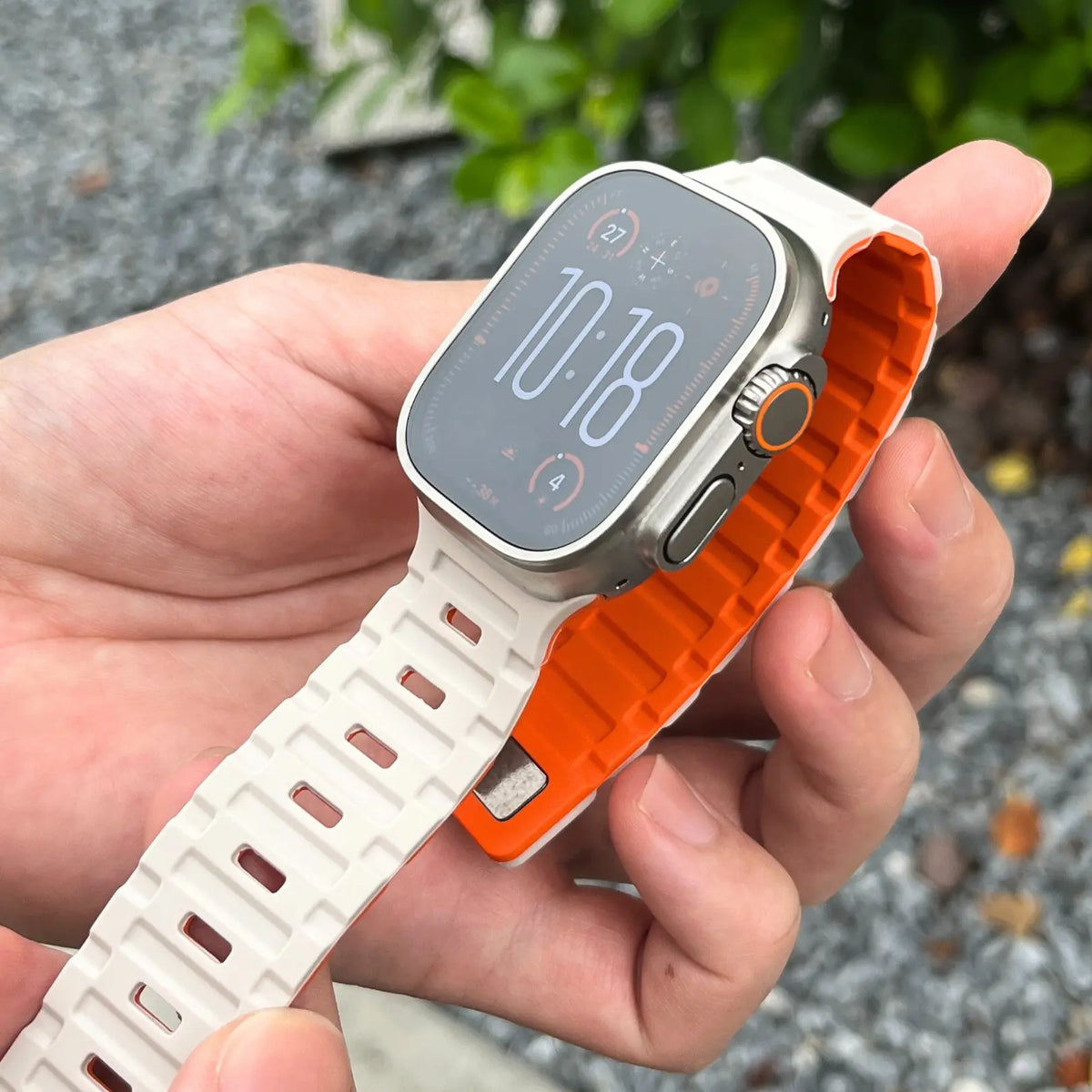 Cinturino in Silicone per Apple Watch con Chiusura Magnetica