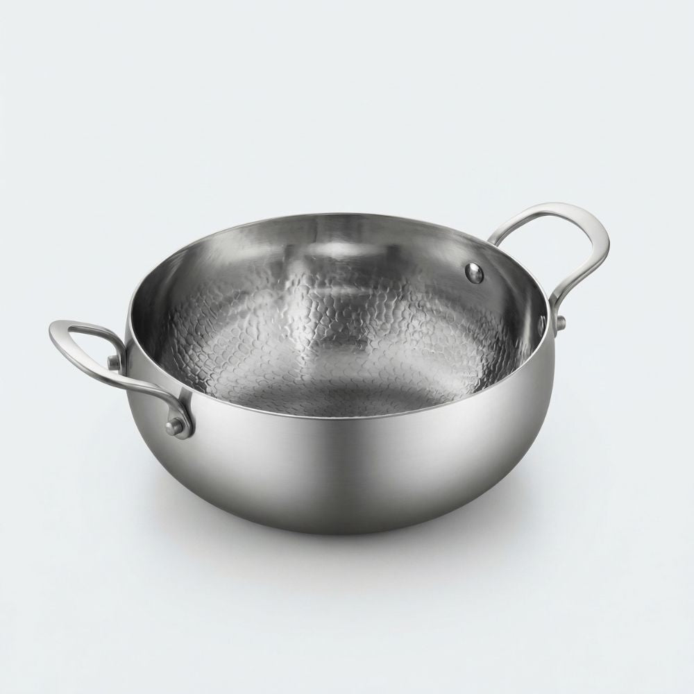 Casseruola in Titanio Antiaderente - Pentola da Cucina Professionale