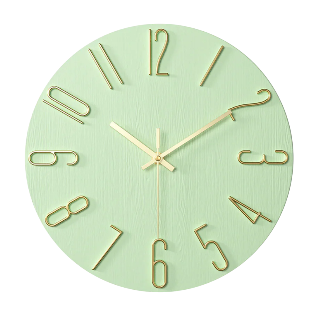 Orologio da Parete Minimalista al Quarzo per Soggiorno