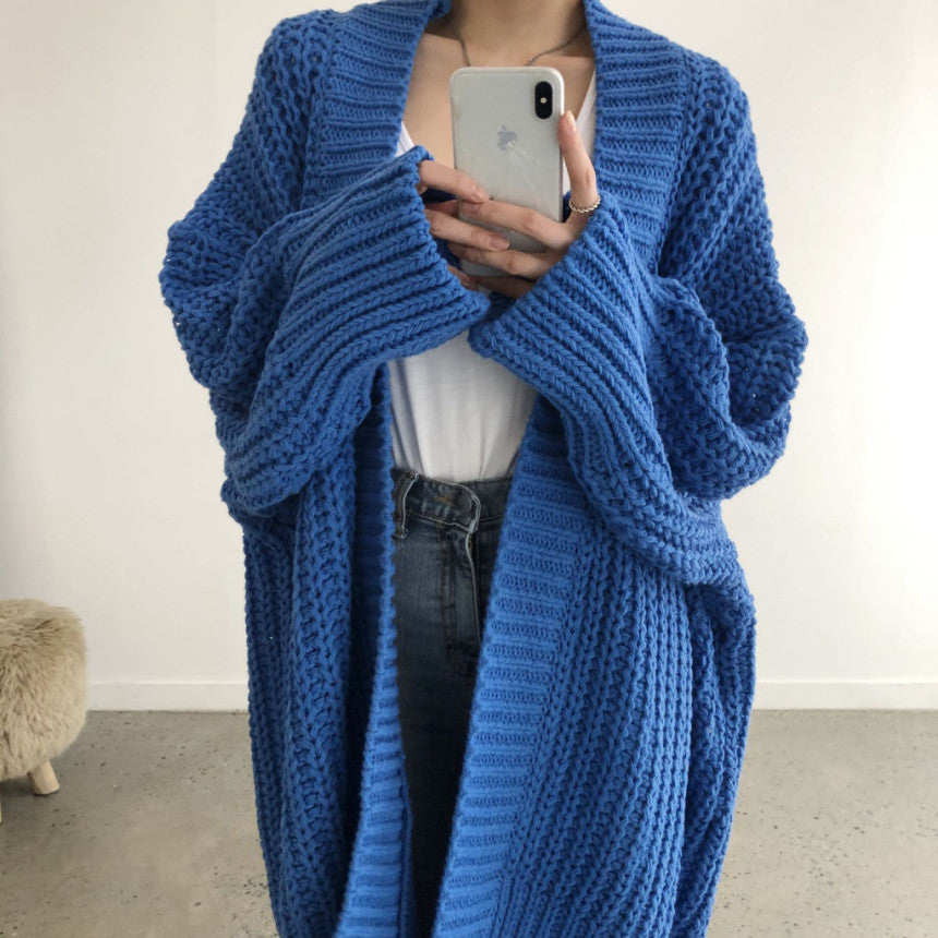 Donna - Cardigan aperto sul davanti con dettagli casual