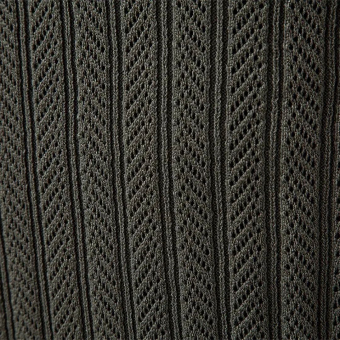 Polo Slim Fit da Uomo – Chiusura Lampo Corto, Adatta per Uso Casual e Quotidiano
