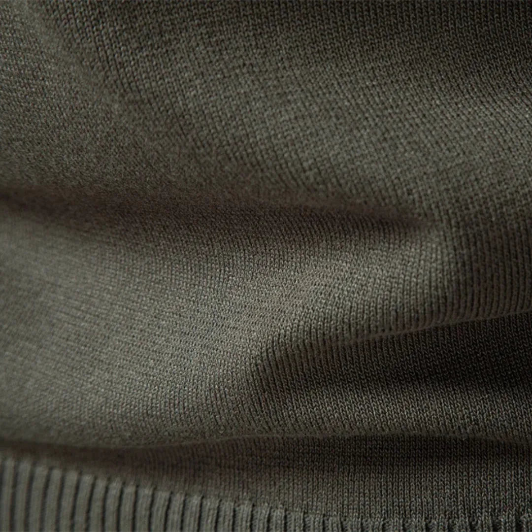 Polo Slim Fit da Uomo – Chiusura Lampo Corto, Adatta per Uso Casual e Quotidiano