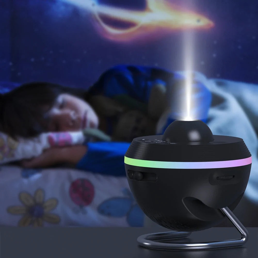 Proiettore Galassia per Camera da Letto con Luce Notturna USB