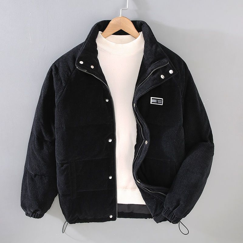 Giacca Trapuntata Uomo Collo Alto con Zip Integrale