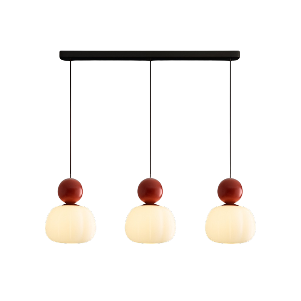 Lampadario Art Deco a Sospensione in Metallo e Acrilico