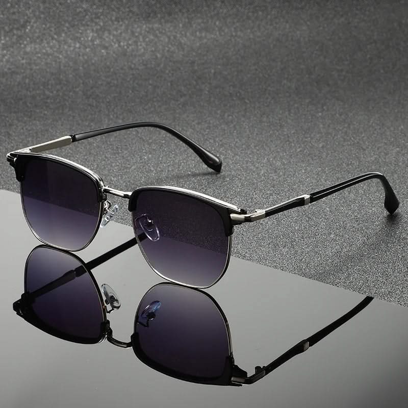 Occhiali da Sole Unisex Clubmaster Montatura Metallo