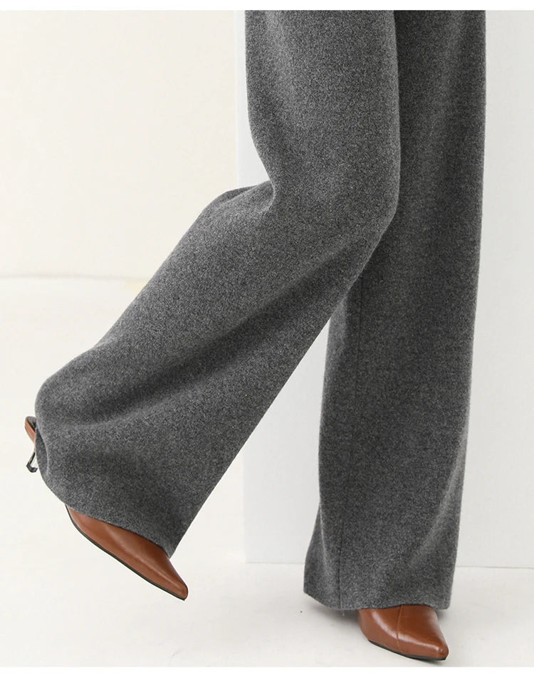 Pantaloni Donna a Vita Alta – Slim Fit, Adatti per Lavoro e Tempo Libero
