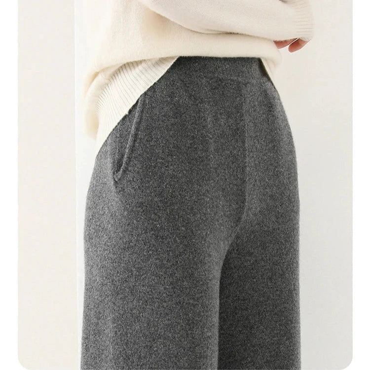 Pantaloni Donna a Vita Alta – Slim Fit, Adatti per Lavoro e Tempo Libero