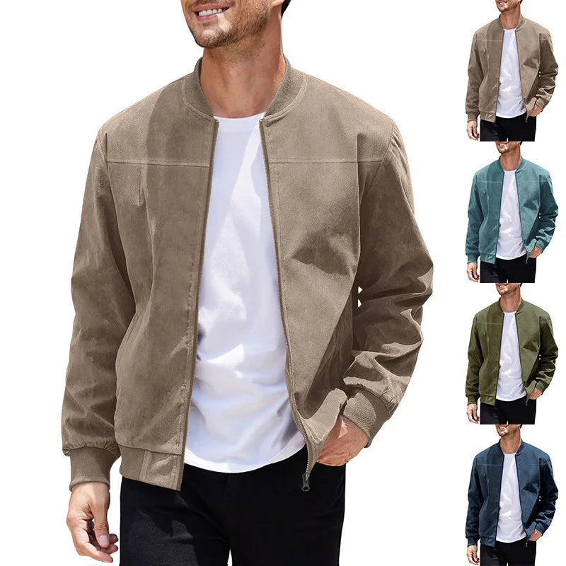 Giacca Slim Fit – Design Minimalista per Primavera e Autunno