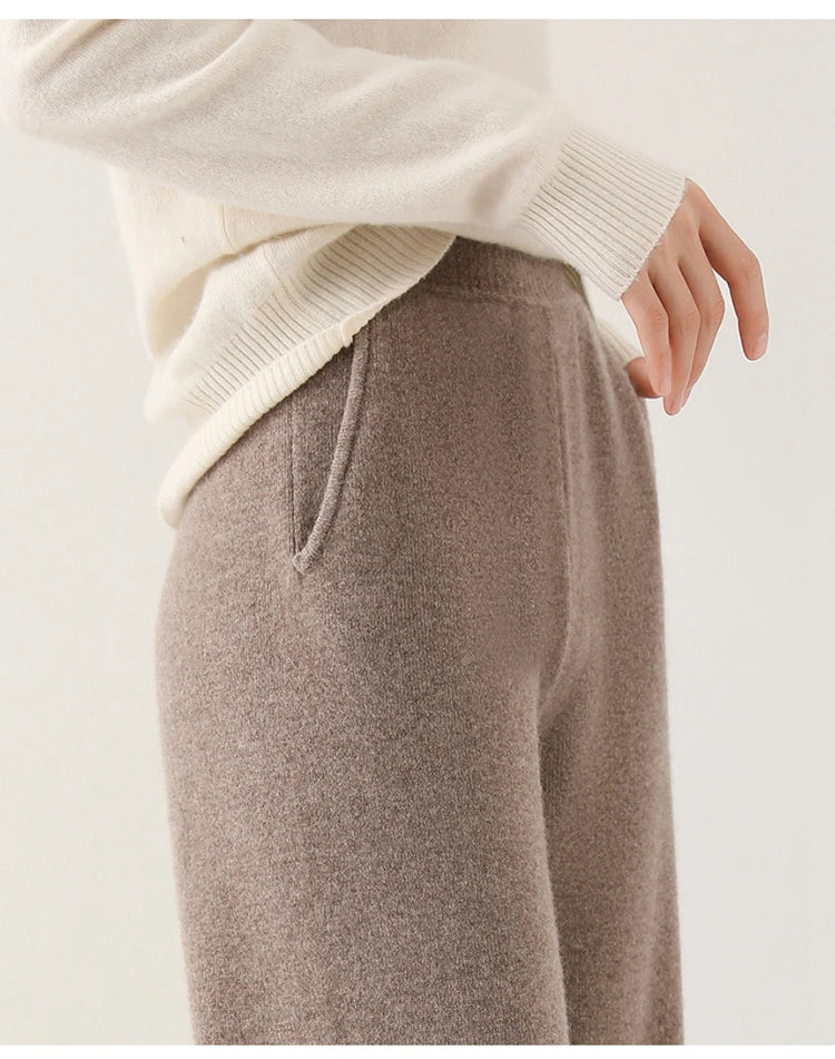 Pantaloni Donna a Vita Alta – Slim Fit, Adatti per Lavoro e Tempo Libero