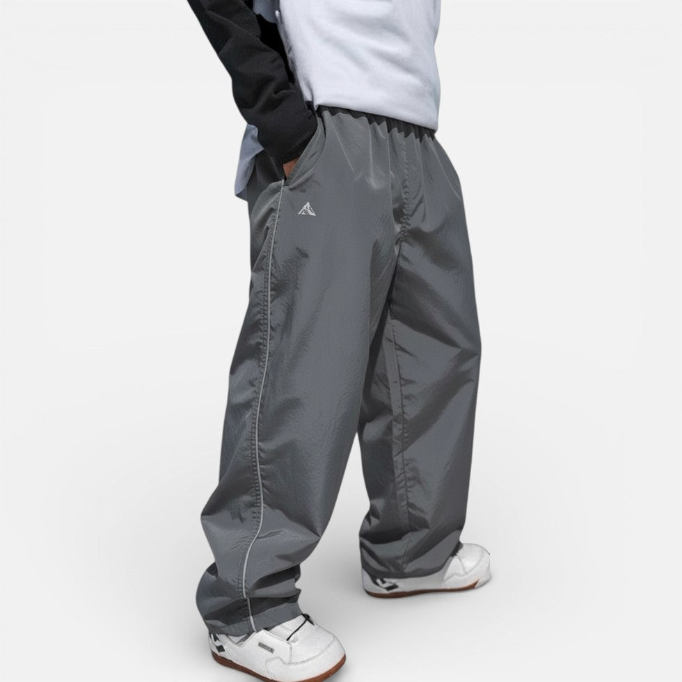 Pantaloni da Sci Donna a Gamba Larga con Vita Elastica
