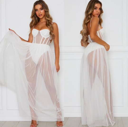 Abito A-line da Donna – Adatto per Uso Casual, Ideale per Primavera e Estate