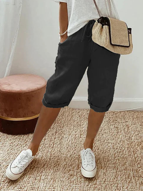 Pantaloni Slim Fit Donna – Alta Vita, Adatti per Lavoro e Tempo Libero