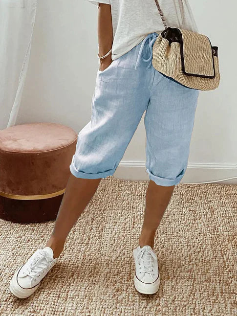 Pantaloni Slim Fit Donna – Alta Vita, Adatti per Lavoro e Tempo Libero