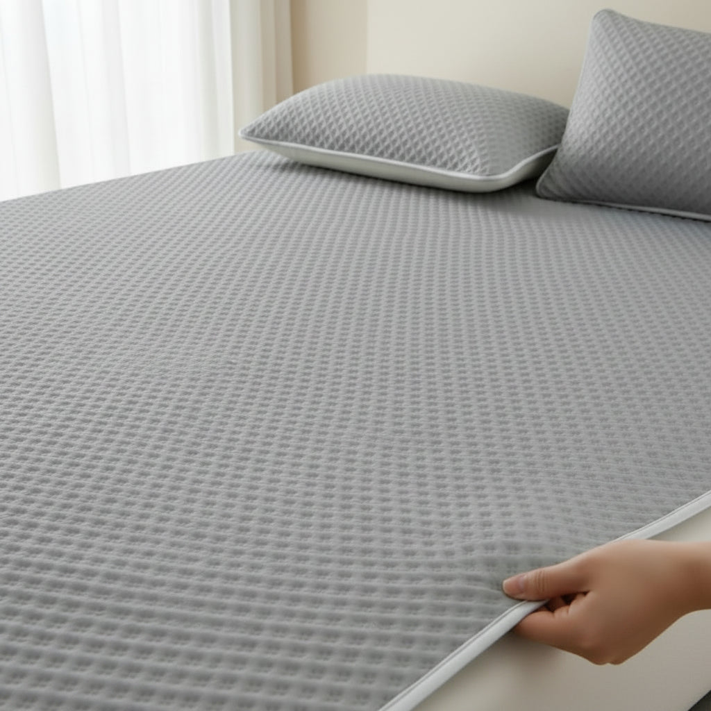 Tappetino Rinfrescante Pieghevole da Letto - Materassino Estivo Traspirante