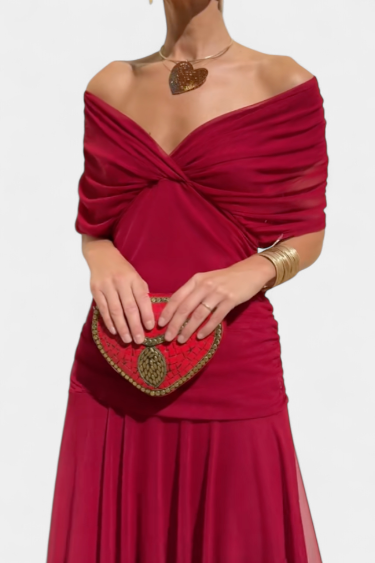 Abito A-line da Donna – Con scollatura a V, Adatto per Primavera e Estate
